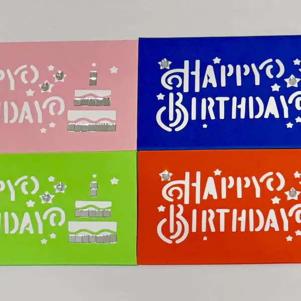 Happy Birthday Money Envelopes