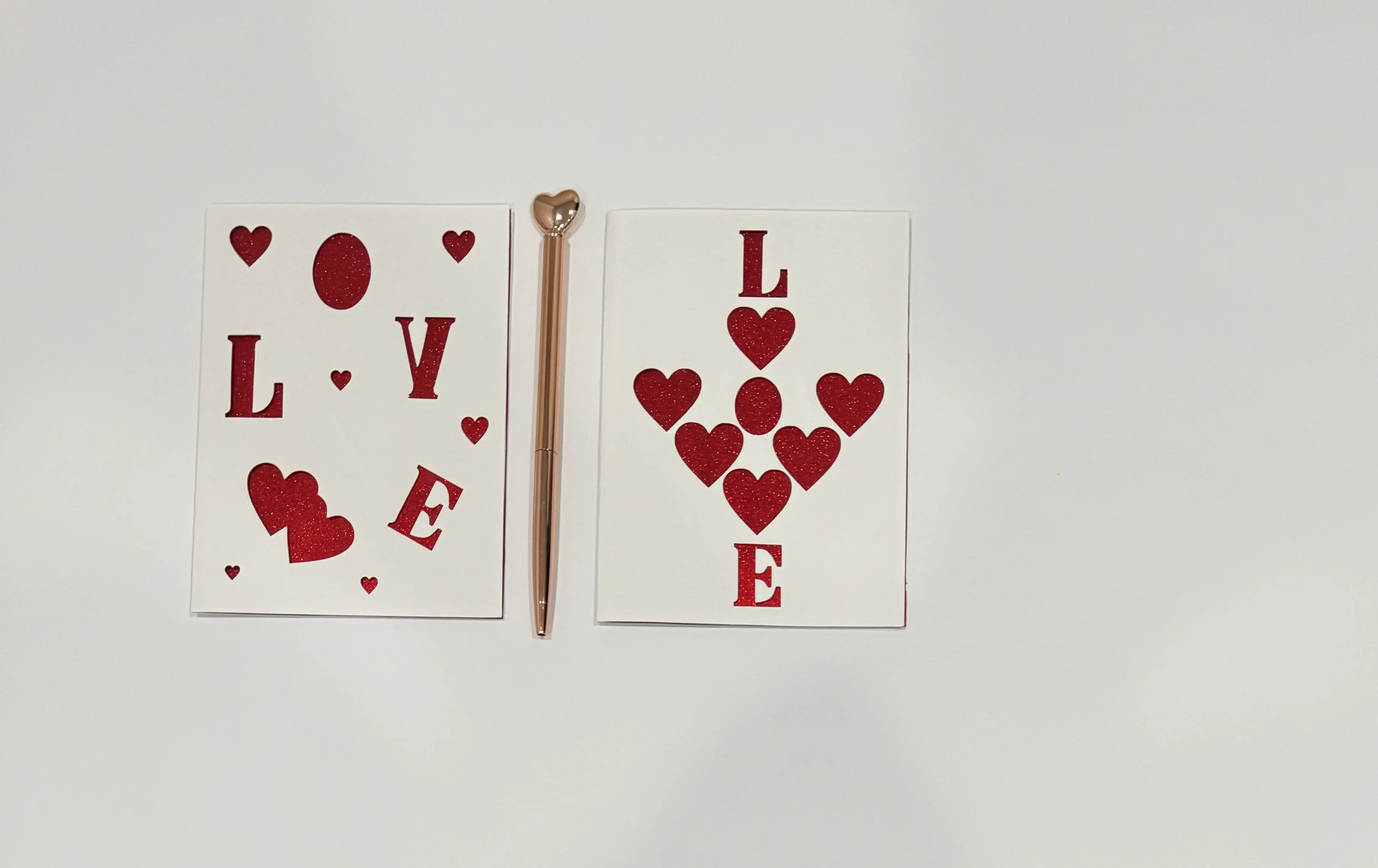 Love Heart Mini Card Set of 2