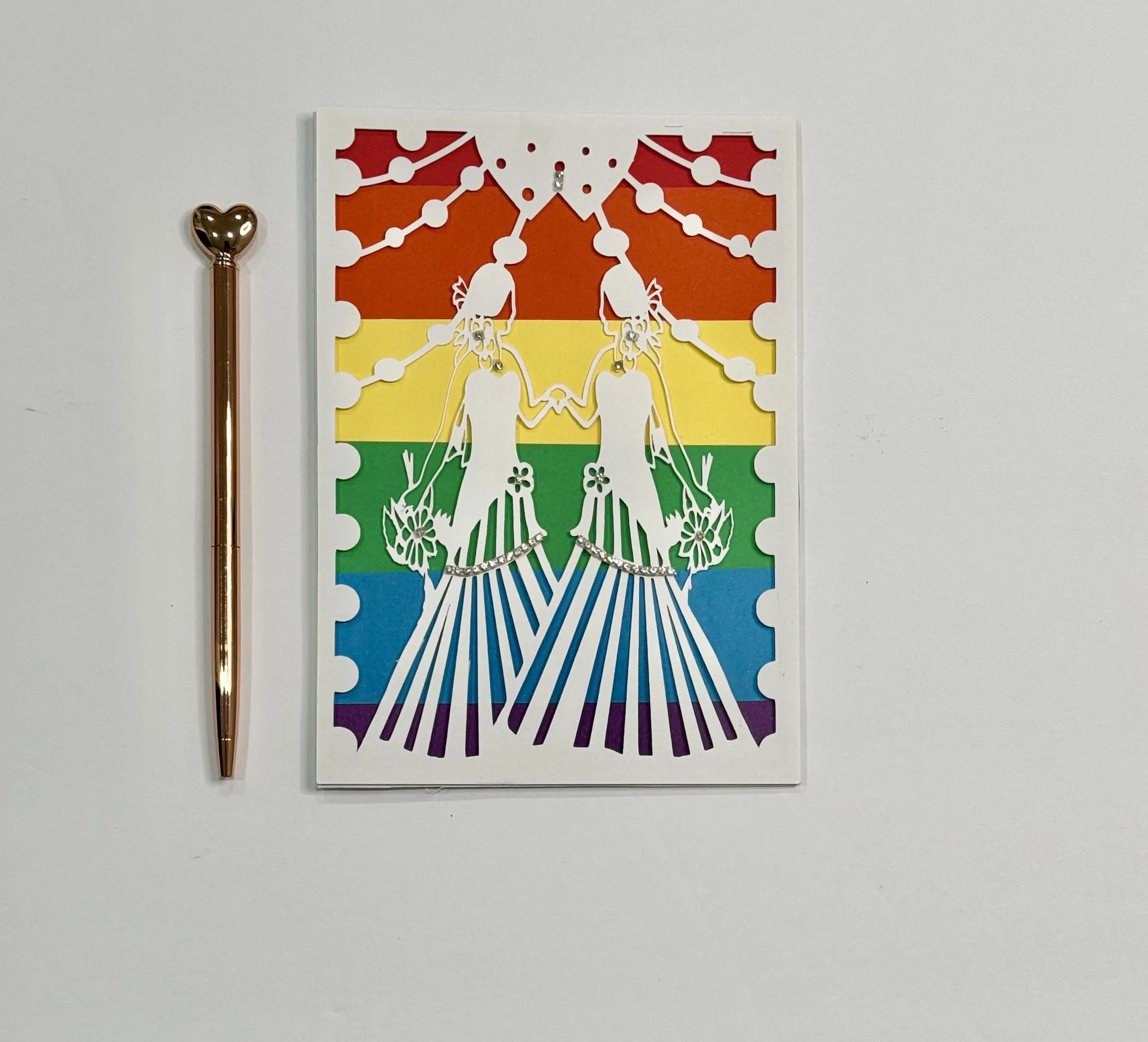 Mrs & Mrs Wedding Card