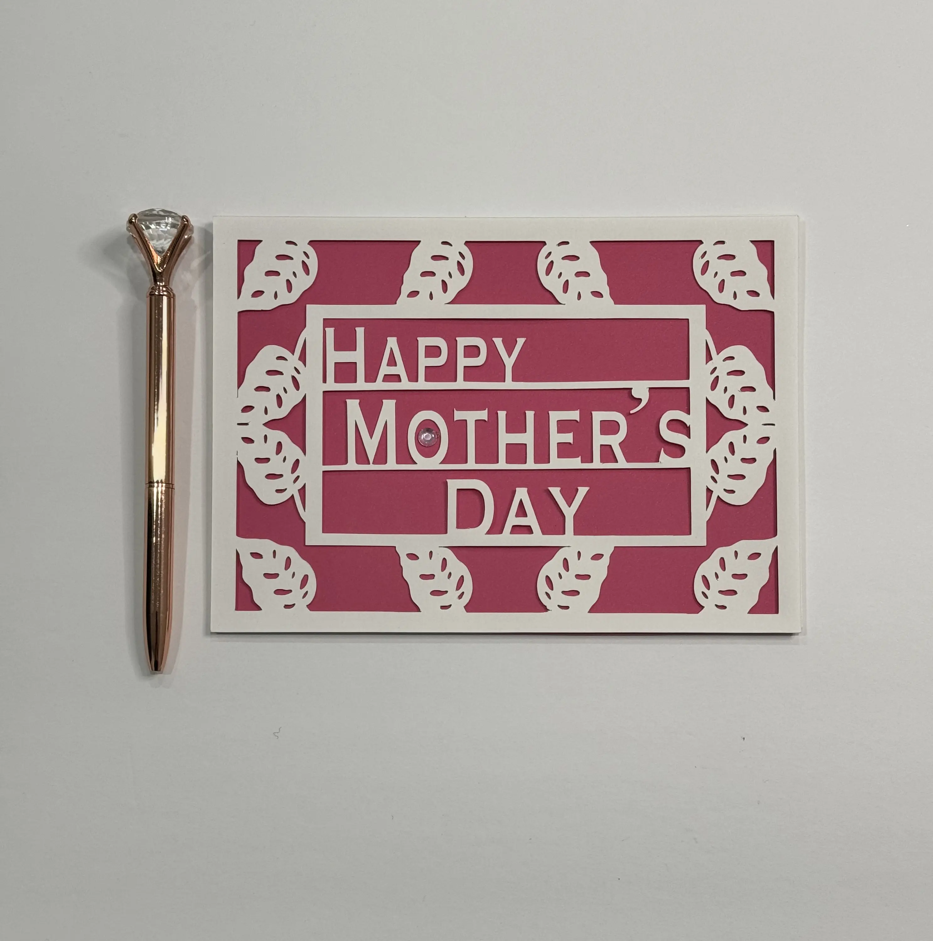 Happy Mother's Day Lace Card