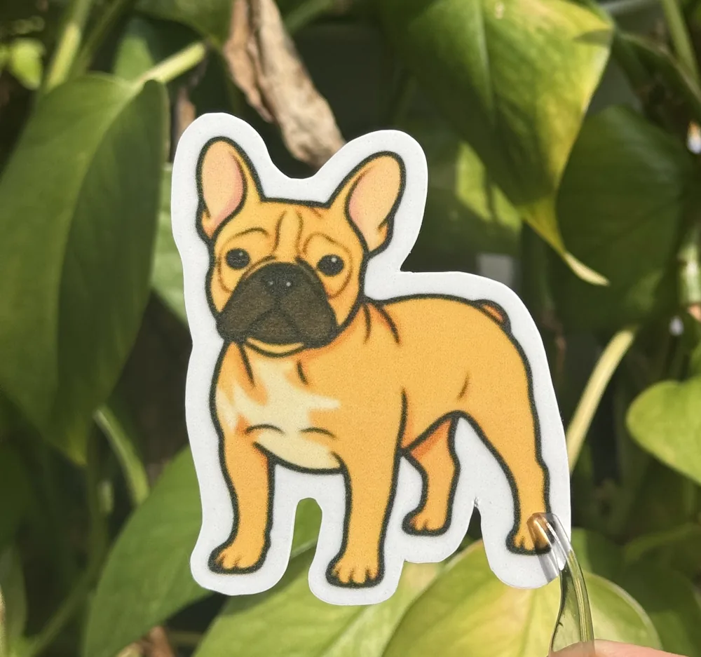 French Bulldog Die-Cut Sticker