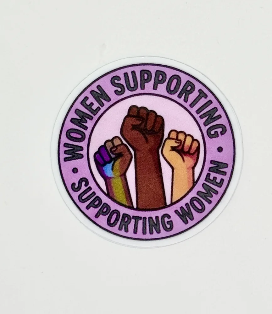 Women Supporting Women Sticker