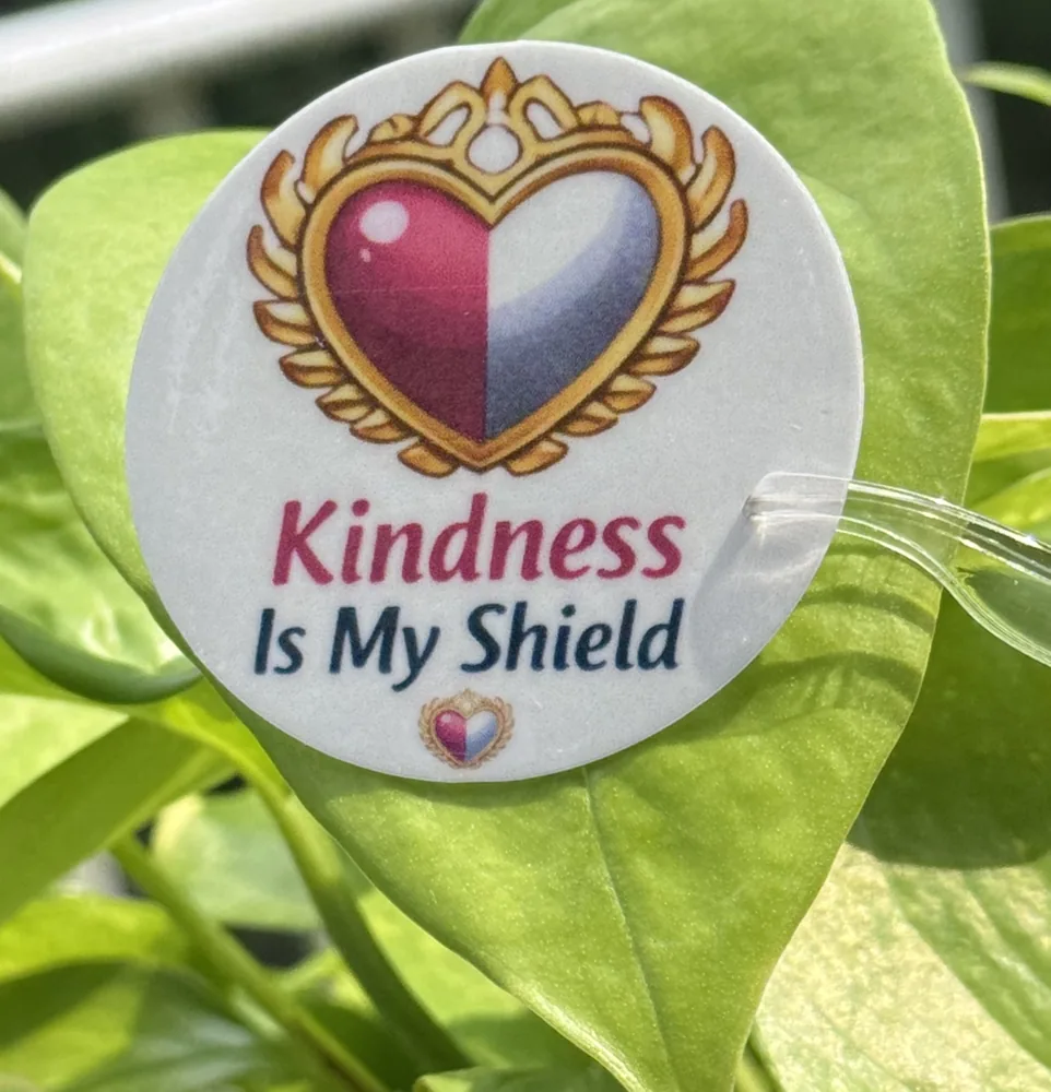 Kindness Is My Shield Sticker